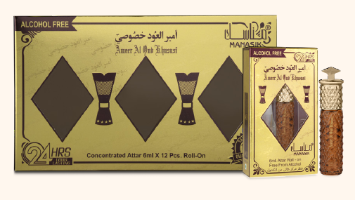 Ameer Al Oud Khususi Roll on 6 ml – fles