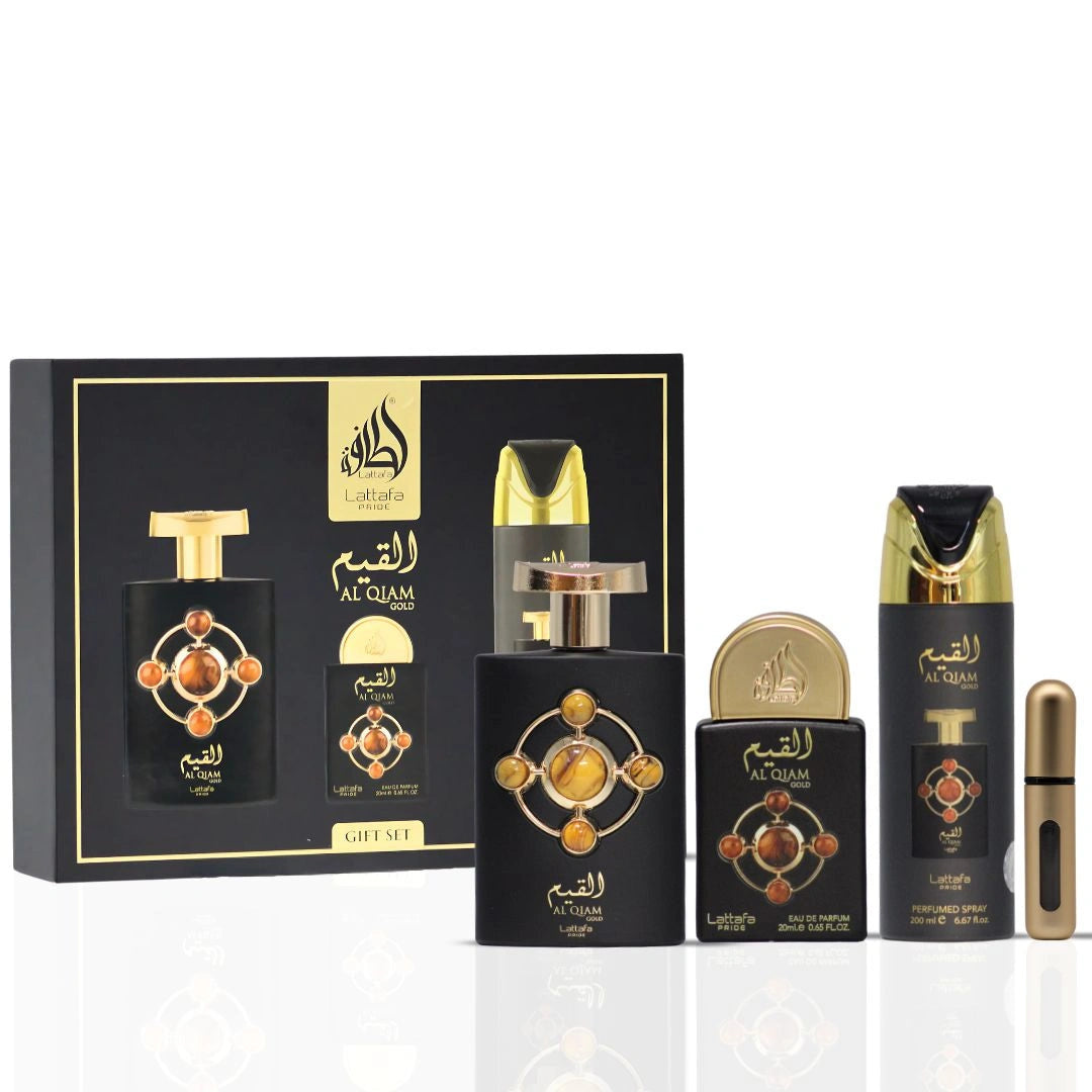 Al Qiam Gold Giftset 4 pcs – fles