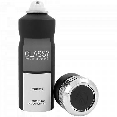 Classy pour Homme Perfumed Body Spray 200 ml – fles met verpakking