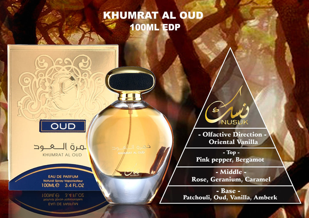 Khumrat al Oud EDP 100 ml – fles met verpakking