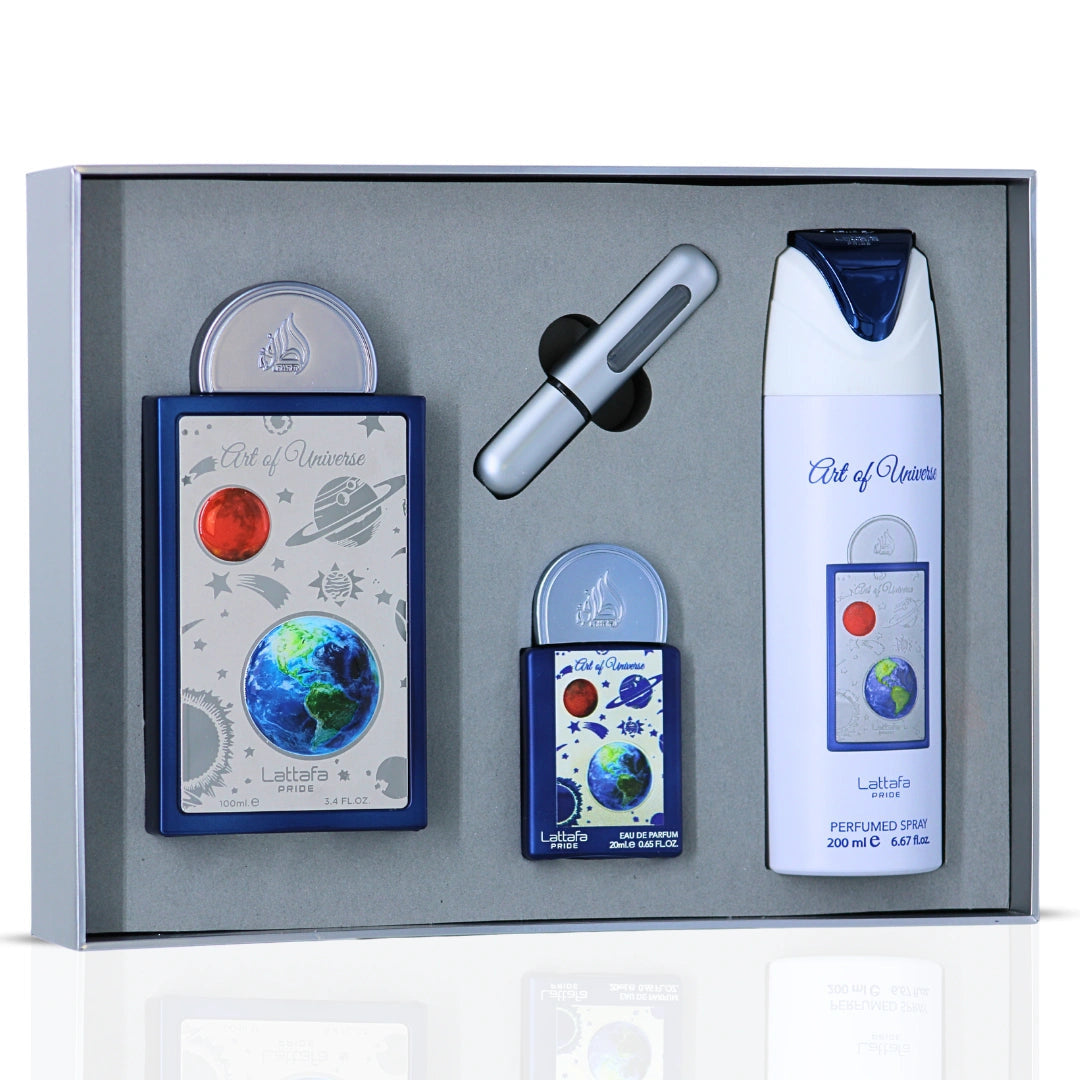 Art of Universe Giftset 4 pcs – fles