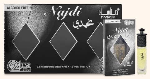 Najdi Roll on 6 ml – fles