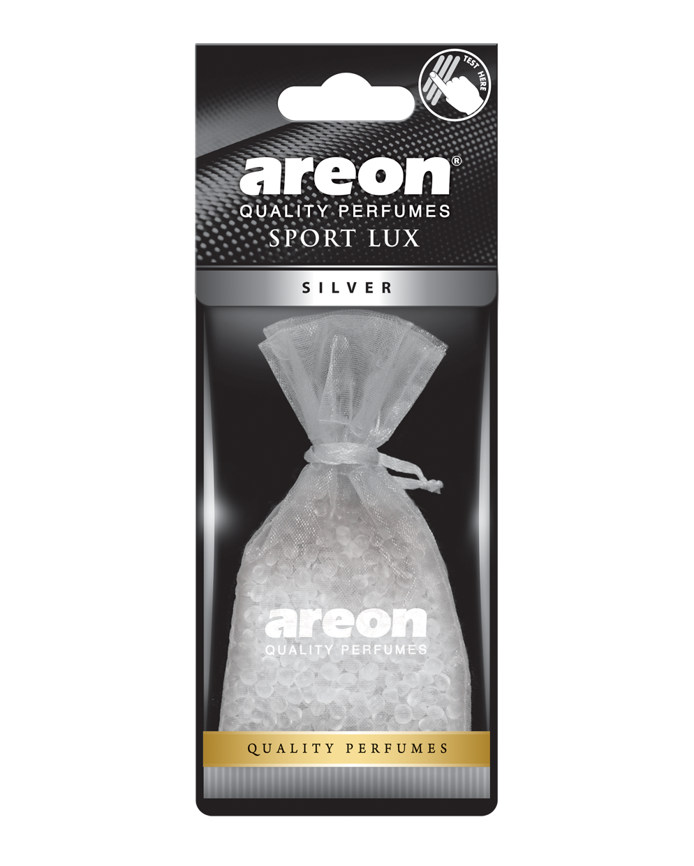 Car Perfume Pearls Sport Lux – Silver – fles