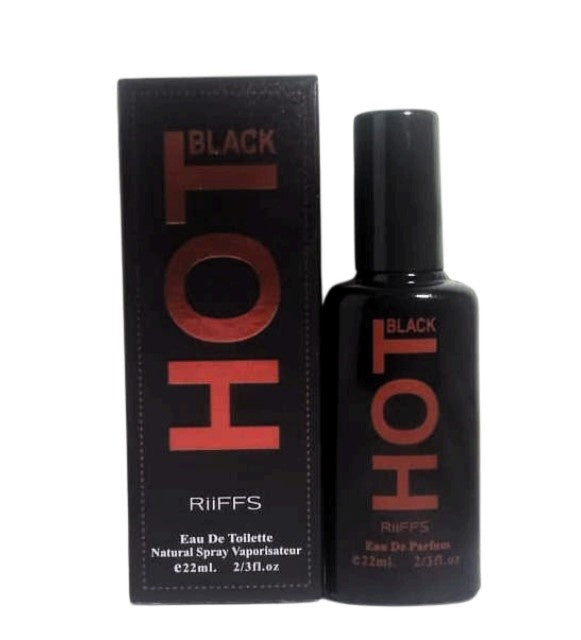 Hot Black 22 ml EDP – fles