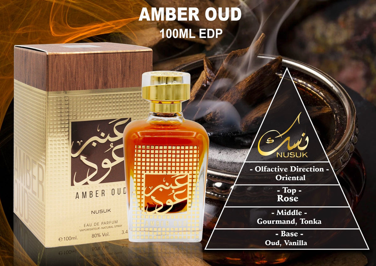 Amber Oud EDP 100 ml – fles met verpakking
