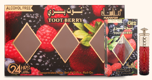 Toot Berry Roll on 6 ml – fles