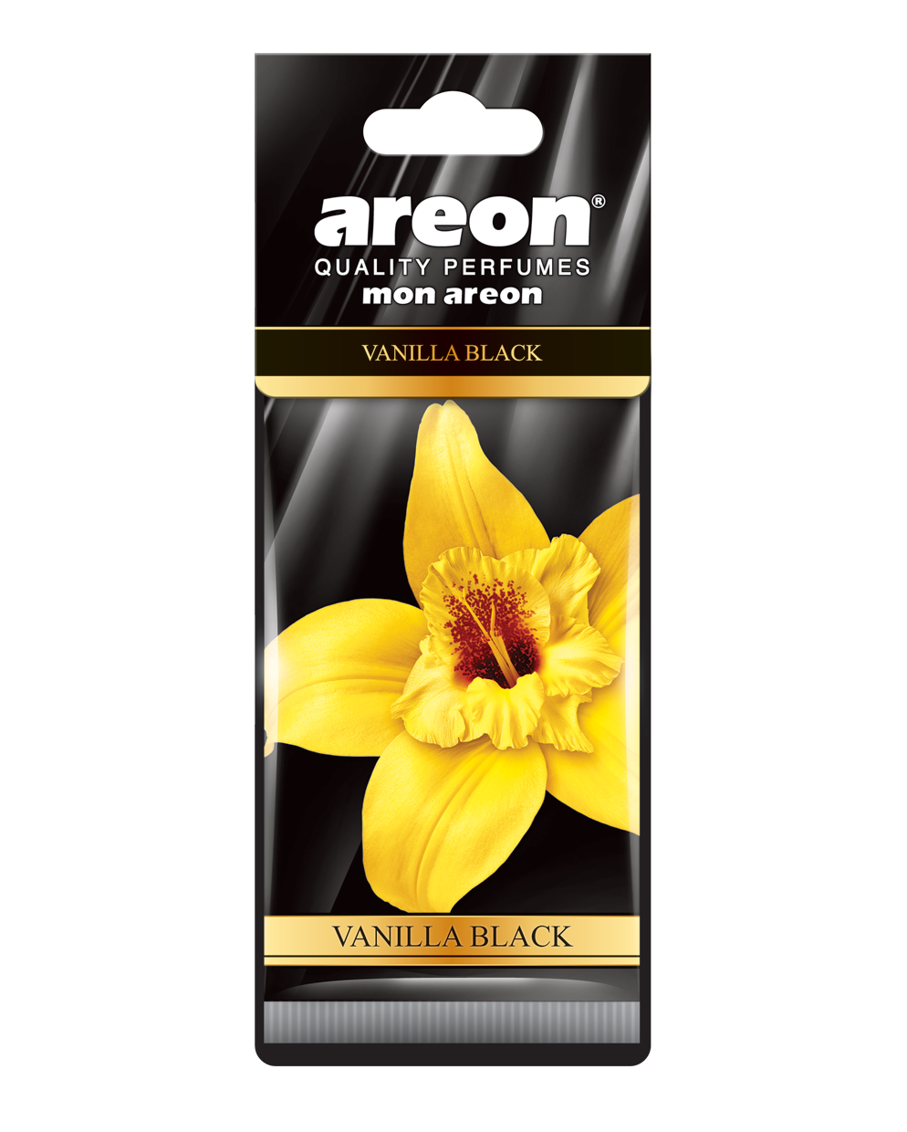 Car Perfume Mon Areon – Vanilla Black – fles