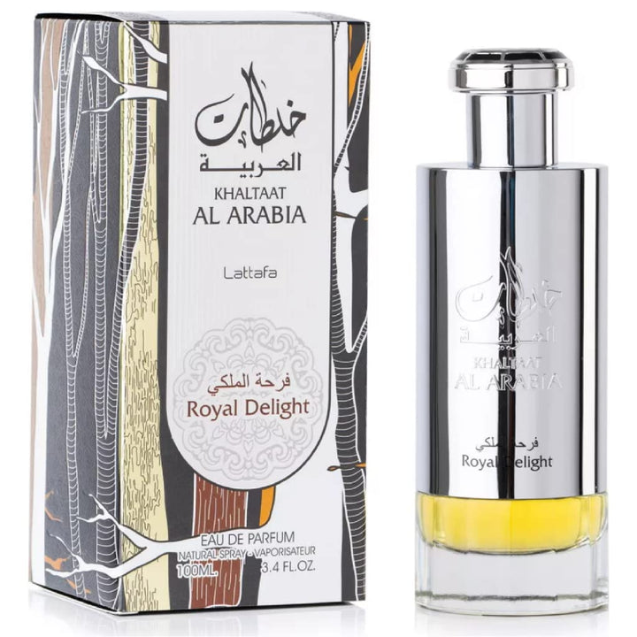 Khaltaat Al Arabia Royal Delight Silver EDP 100 ml – fles