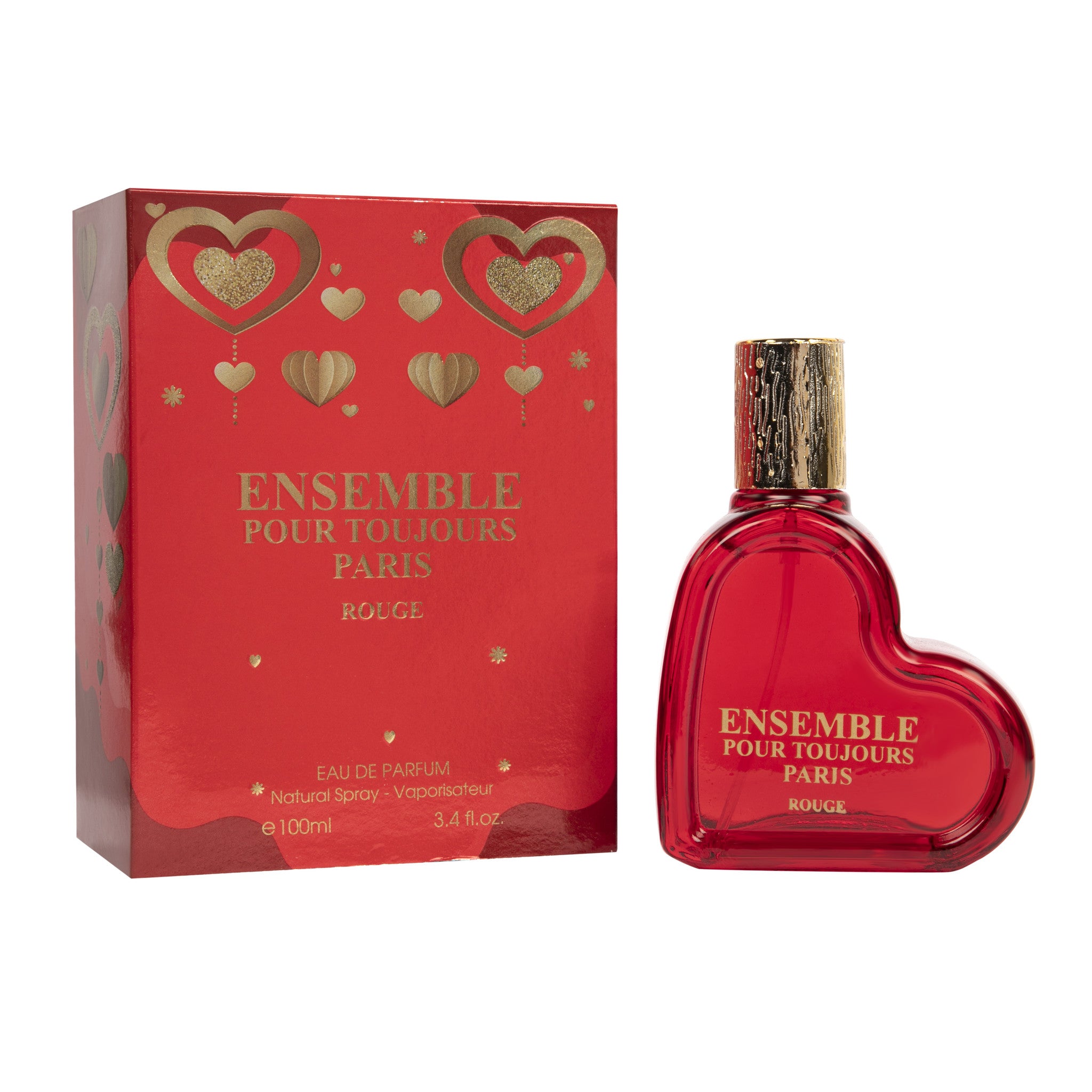 Ensemble Pour Toujours Paris Rouge EDP 100 ml – fles