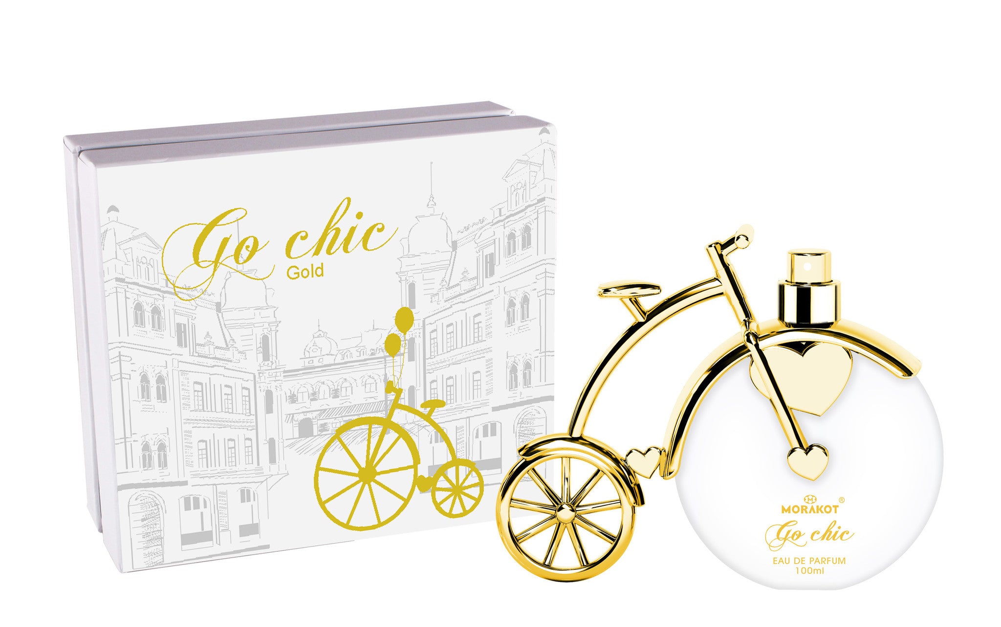 Go Chic Gold EDP 100 ml – fles