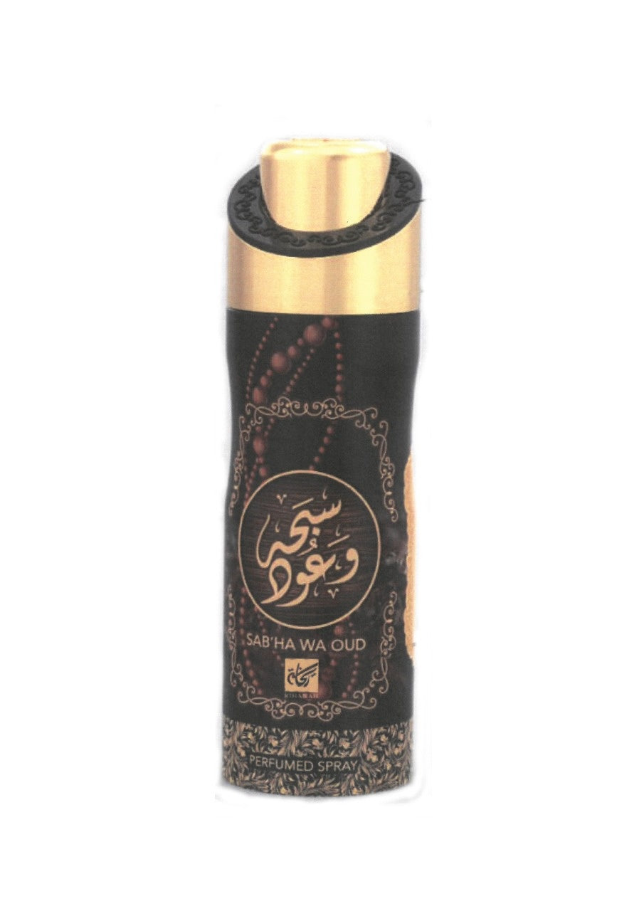 Sab’ha Wa Oud Perfumed Body Spray 200 ml – fles