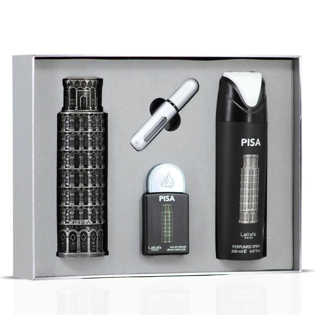 Pisa Giftset 4 pcs – fles