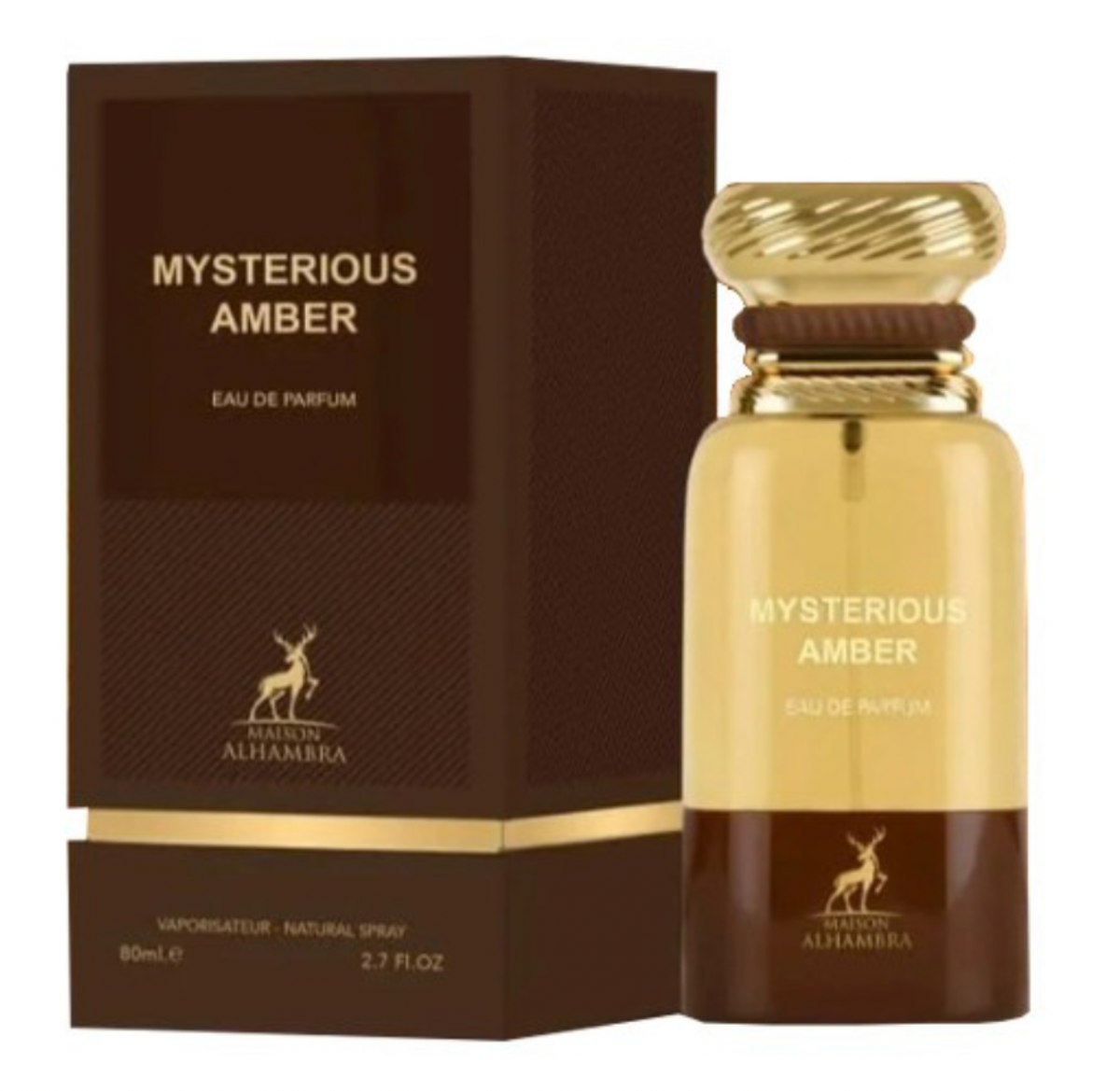 Mysterious Amber EDP 80 ml – fles