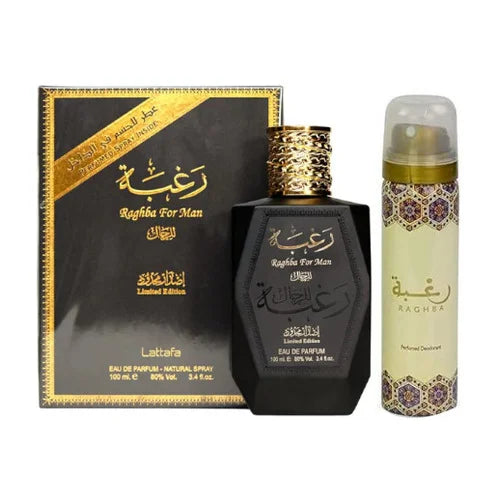Raghba Men EDP 100 ml + Deo 50 ml – fles