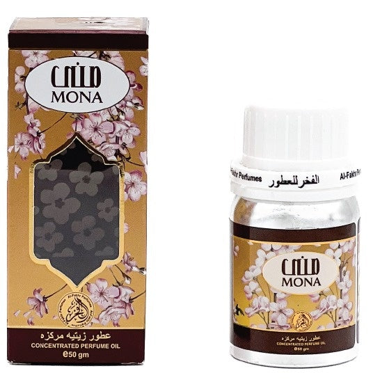 Al Fakhr Mona perfumed oil 50 ml – fles
