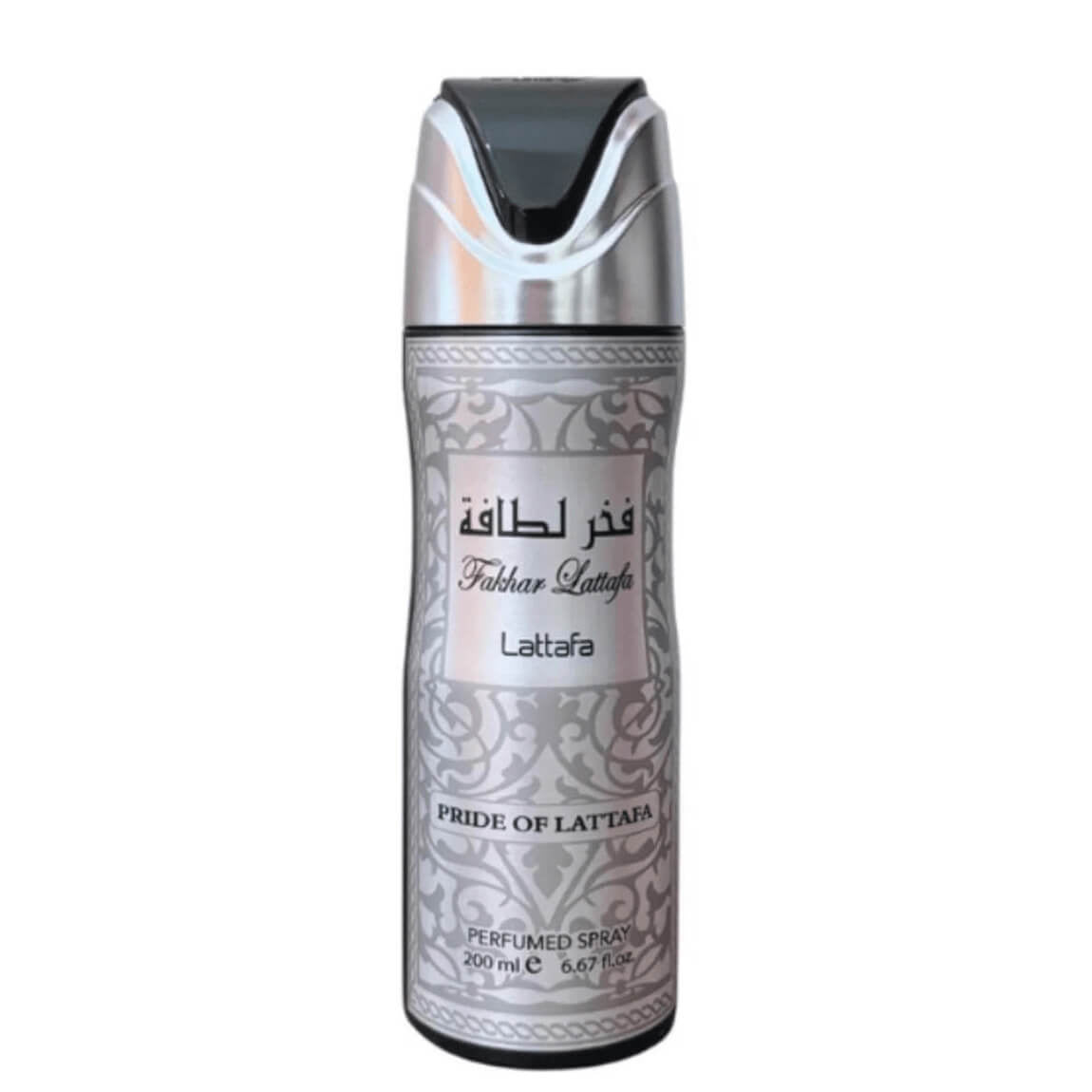 Fakhar Silver Men Perfumed Body Spray 200 ml – fles