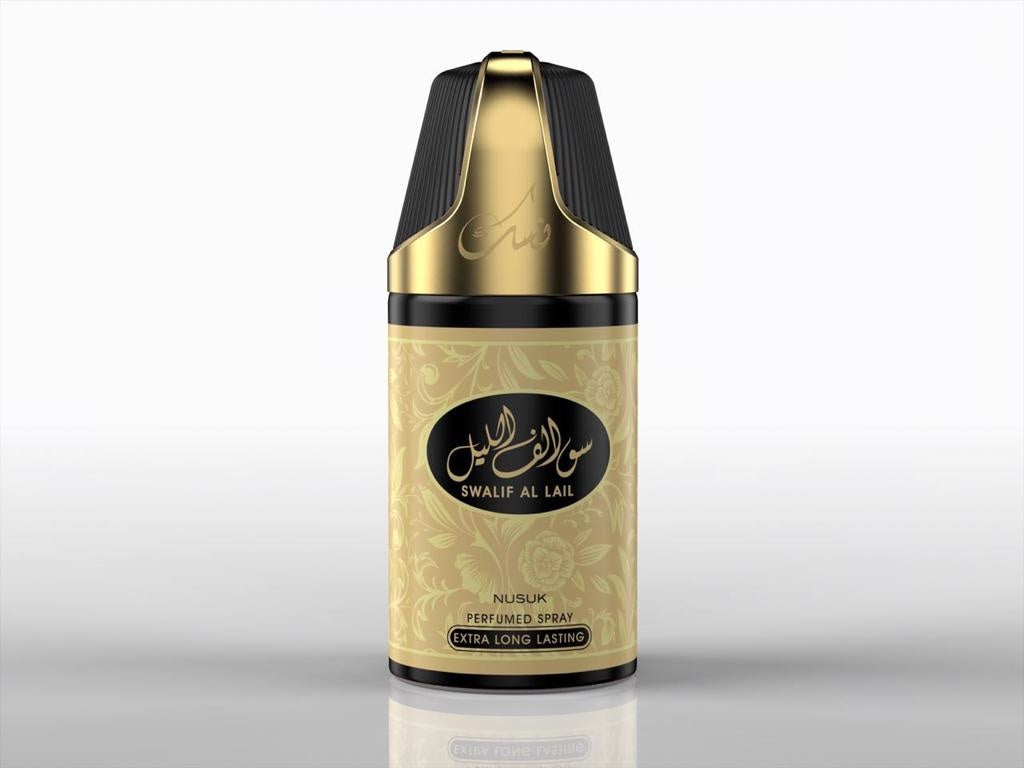 Swalif al Lail Perfumed Body Spray 250 ml – fles