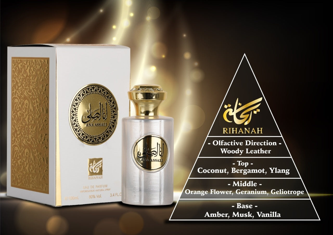Ana Assali Gold EDP 100 ml – fles met verpakking