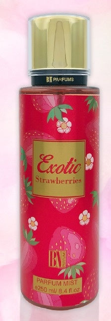Exotic Strawberries Body Mist 250 ml – fles