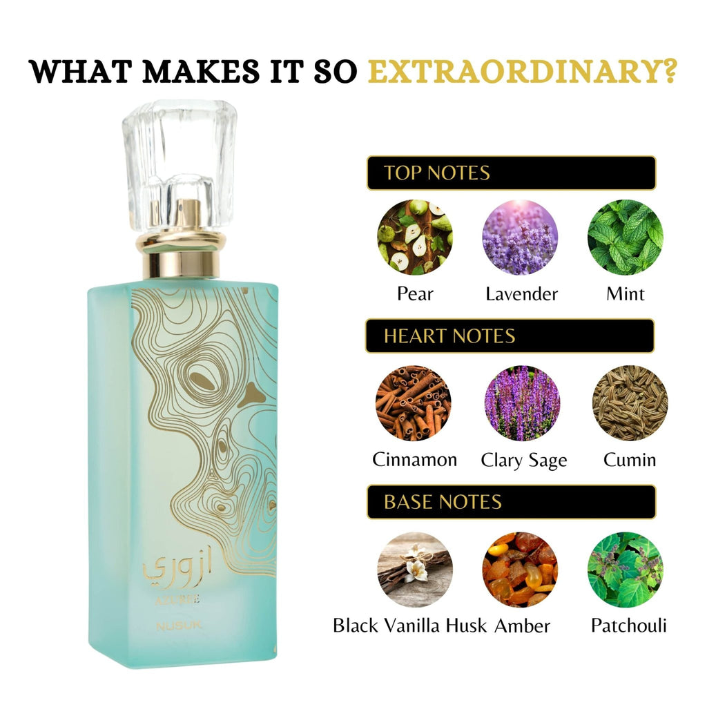 Azuree EDP 80 ml – fles met verpakking