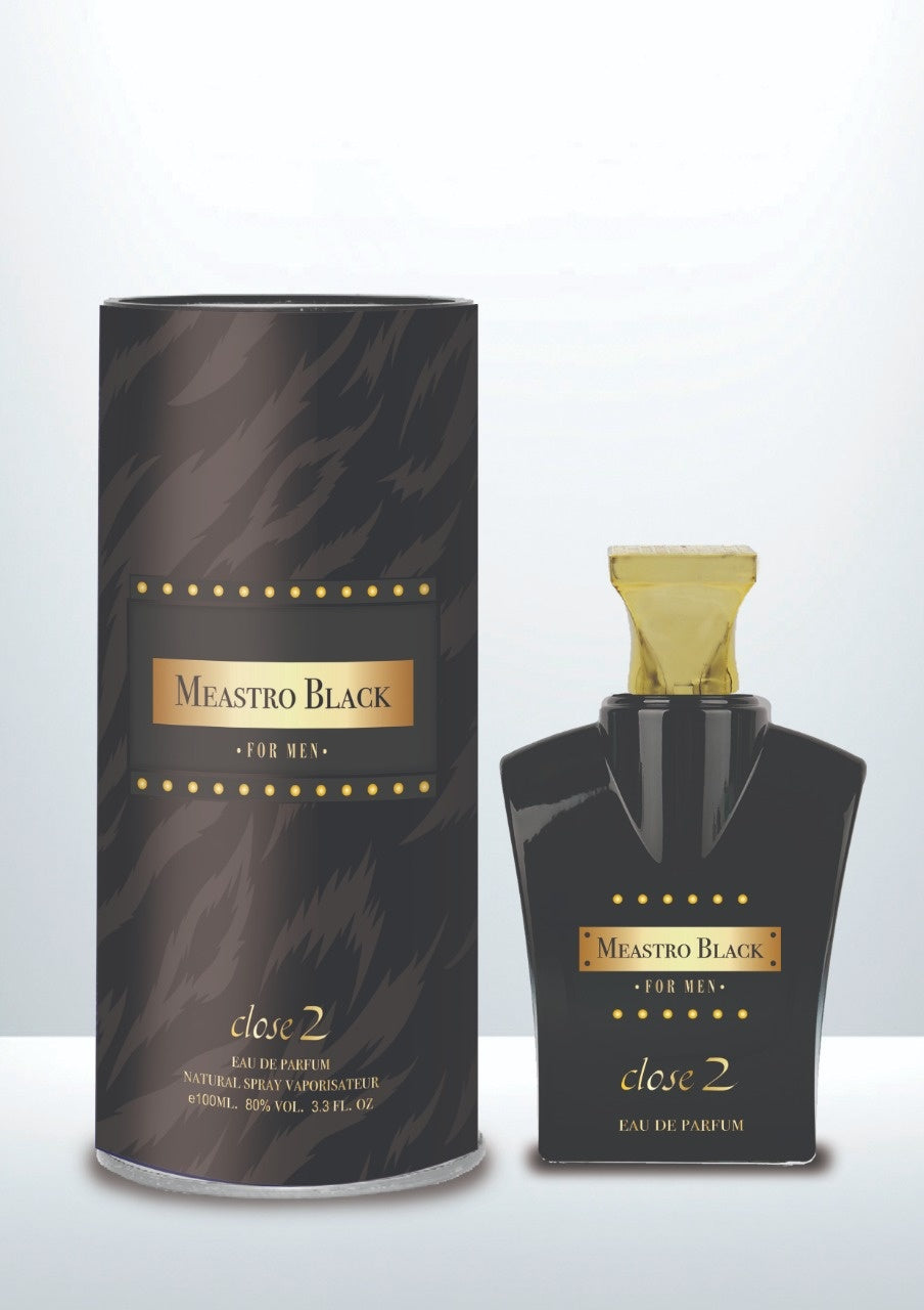 Meastro Black For men EDP 100 ml – fles