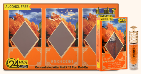 Bakhoori Roll on 6 ml – fles