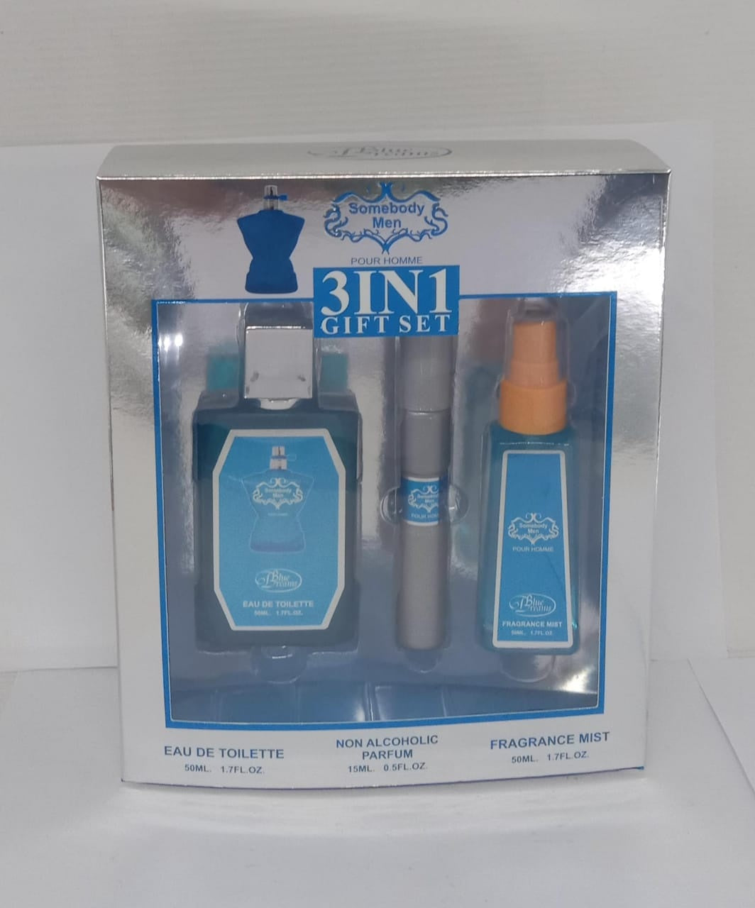 Somebody Giftset men 3 pcs – fles