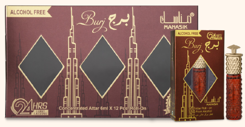 Burj Roll on 6 ml – fles