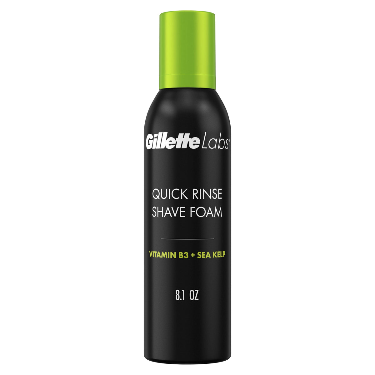 GilletteLabs Quick Rinse Scheerschuim 240 ml