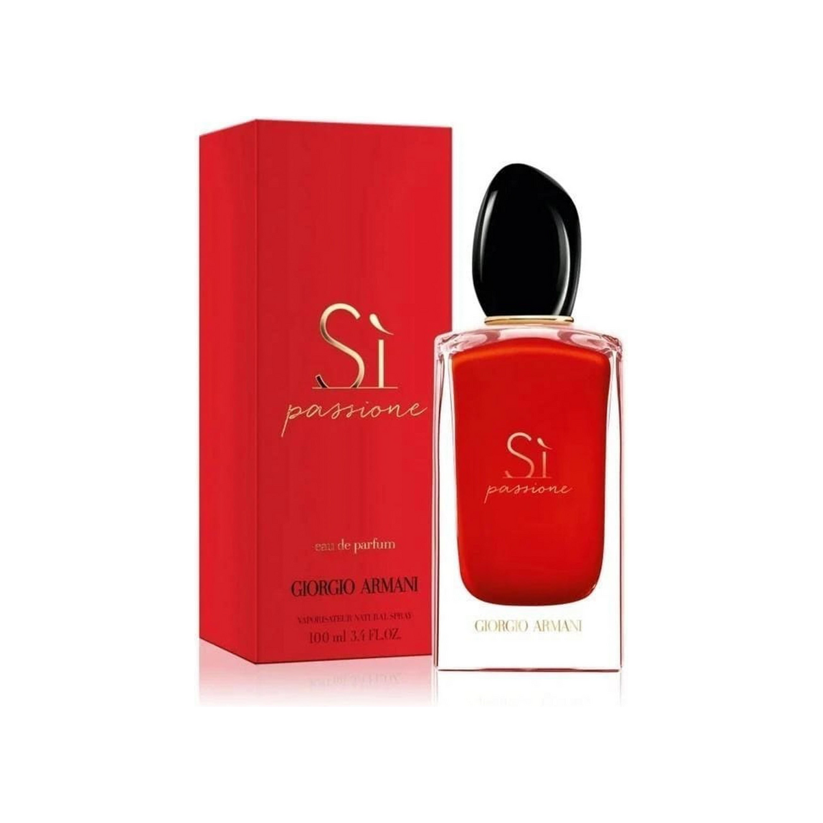 Giorgio Armani Sì Passione Eau de Parfum 100 ml - flacon en verpakking