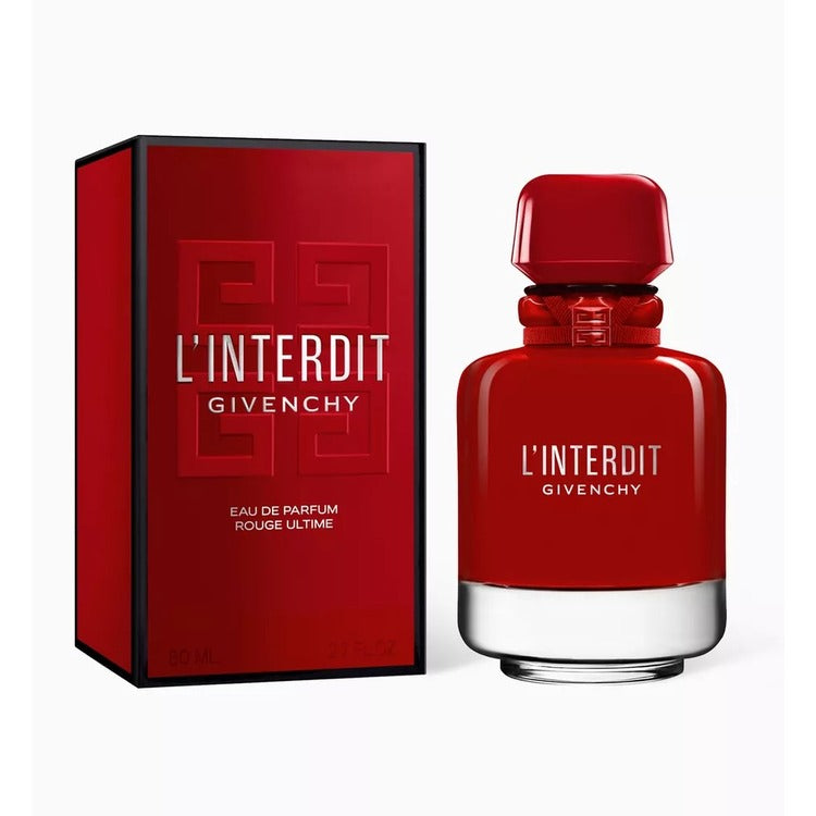 Givenchy L'interdit Rouge Ultime Eau de Parfum 80 ml - flacon en verpakking