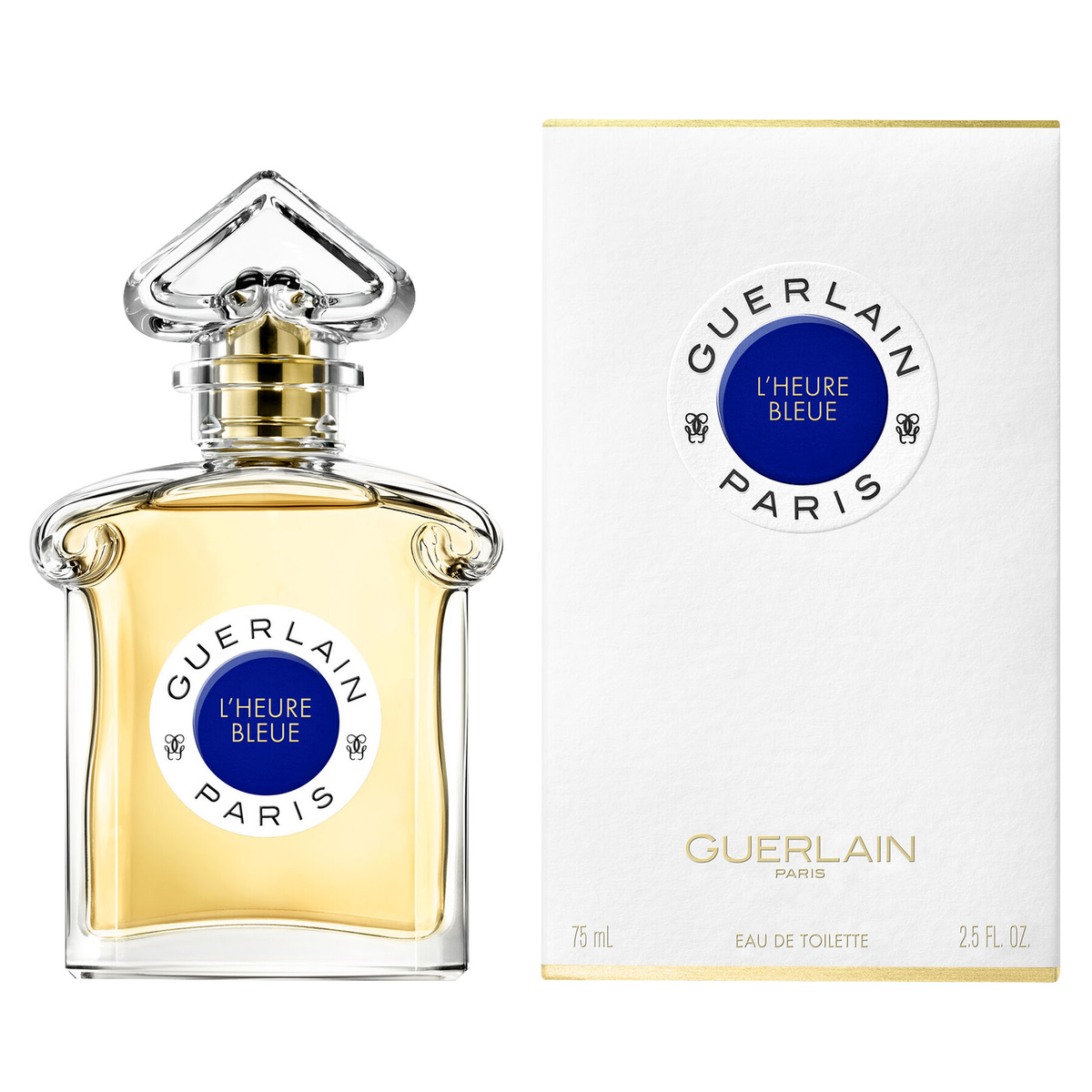 Guerlain L’Heure Bleue Eau de Toilette 75 ml flacon en verpakking