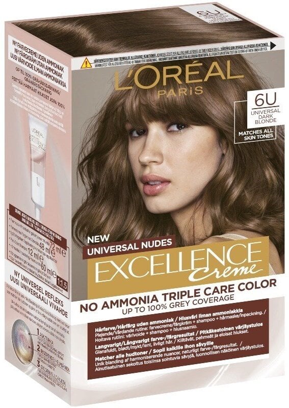 L'Oréal Paris Excellence Universal Nudes 6U Donkerblond