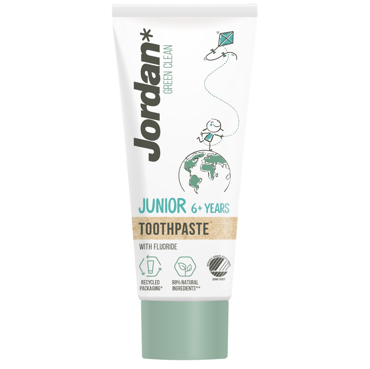 Jordan Green Clean Junior Tandpasta 6+ 50 ml