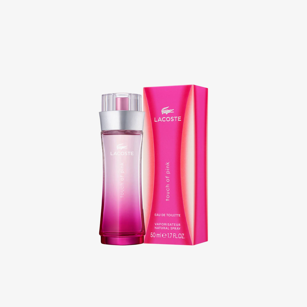 Lacoste Touch of Pink Eau de Toilette 50 ml – flacon en verpakking