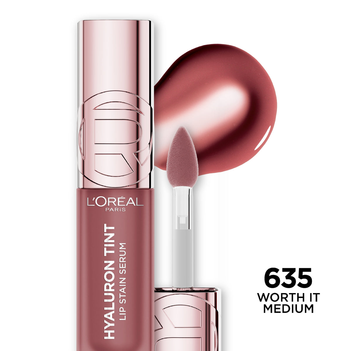 L'Oréal Paris Hyaluron Tint Lip Stain Serum 635 Worth It Medium