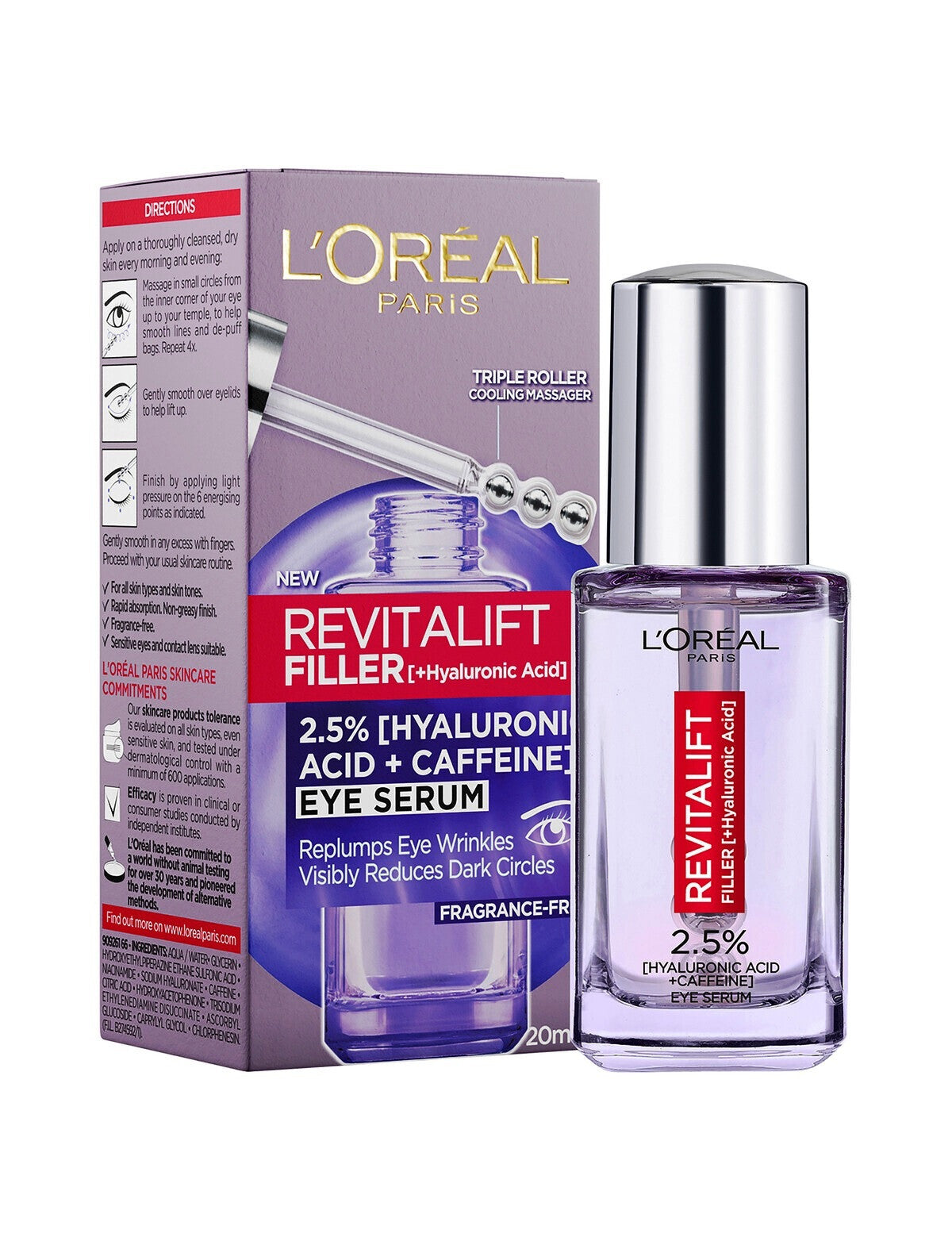 L'Oréal Paris Revitalift Filler Eye Serum 20 ml