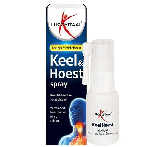 Lucovitaal Keel & Hoest Spray 20 ml