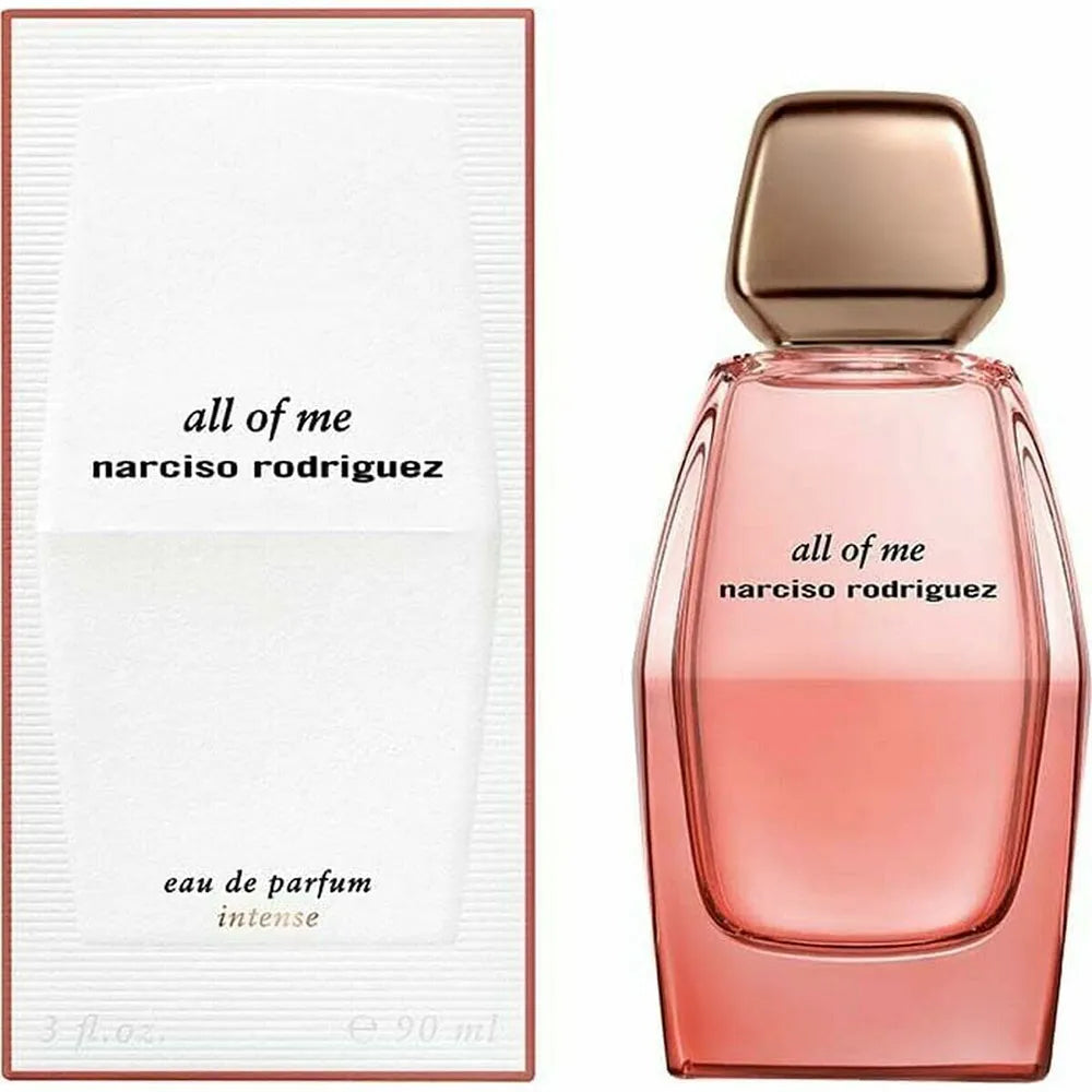 Narciso Rodriguez All of me intense Eau de Parfum 90 ml - flacon en verpakking