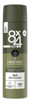 8 x 4 Wild Oak Deospray Men 150 ml