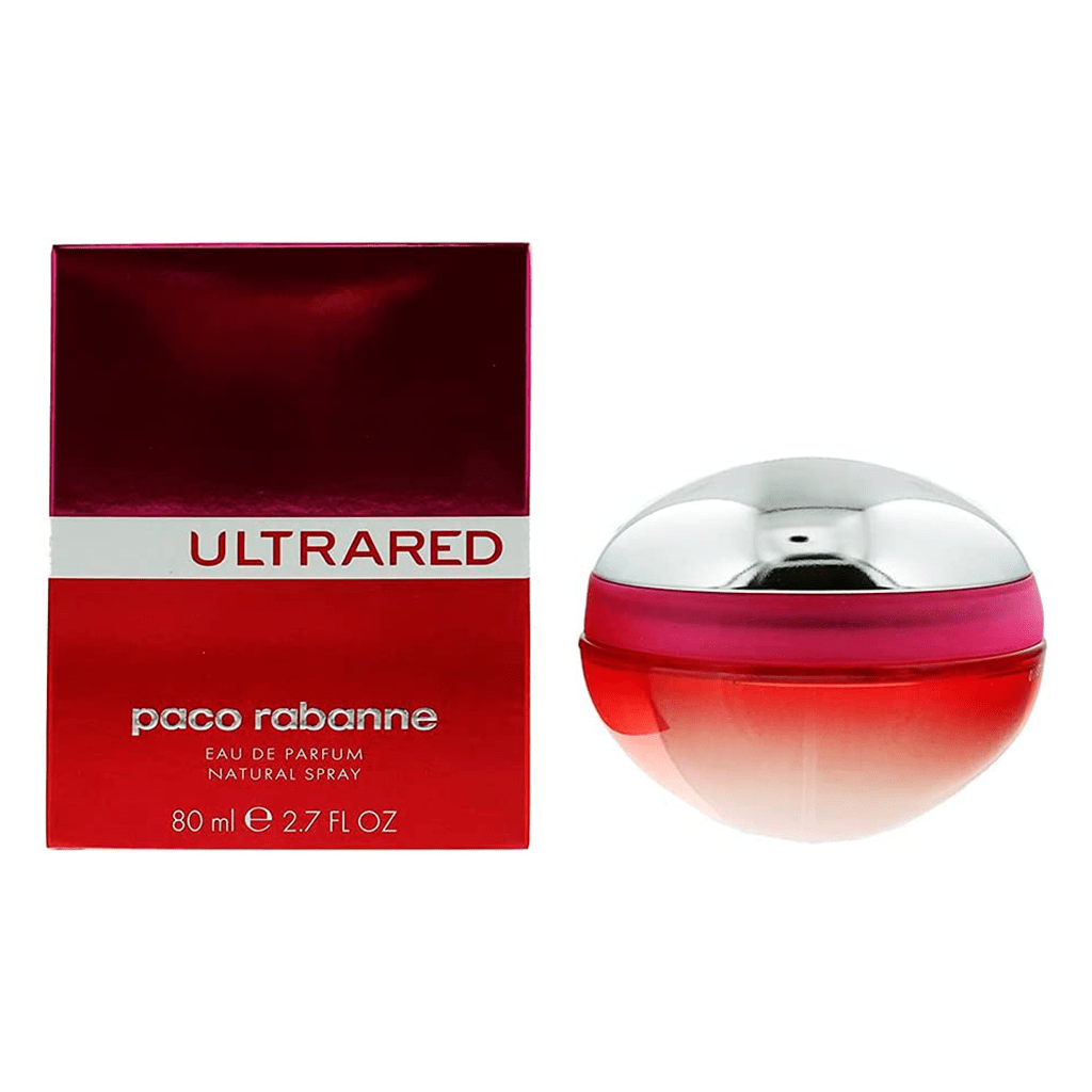 Rabanne Ultrared woman Eau de Parfum 80 ml - flacon en verpakking