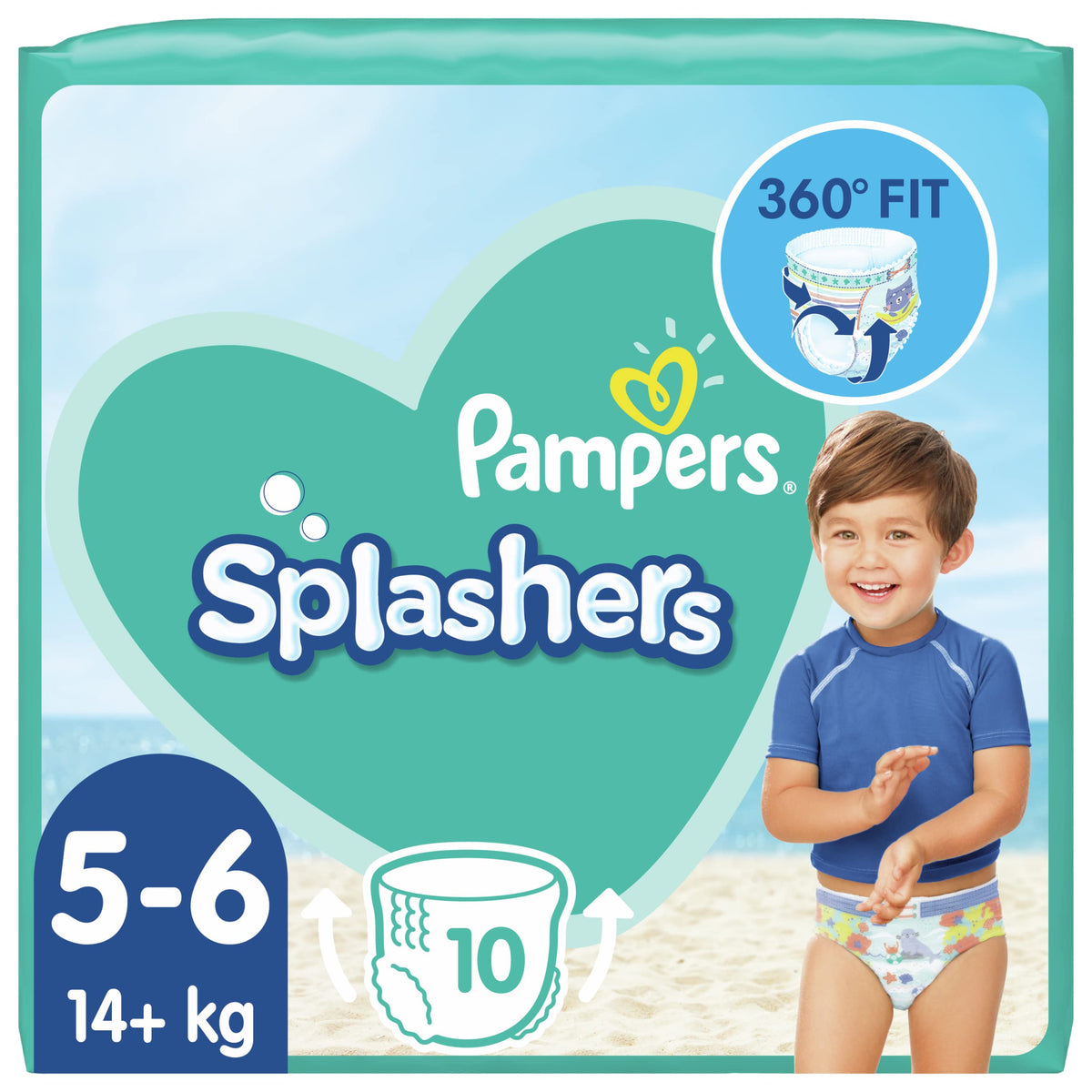 Pampers Zwembroekjes Maat 5-6 10 stuks