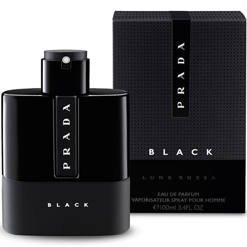Prada Luna Rossa Black Eau de Parfum 100 ml - flacon en verpakking