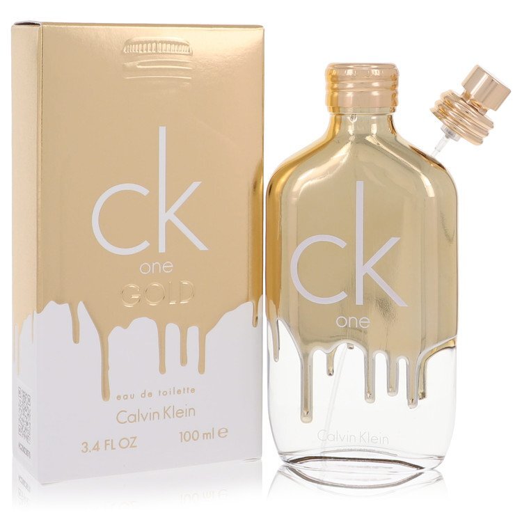 Calvin Klein One Gold Eau de Toilette 100 ml - flacon en verpakking