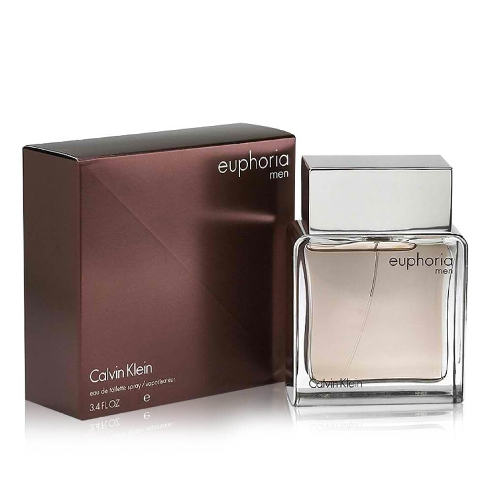 Calvin Klein Euphoria for men Eau de Toilette 100 ml - flacon en verpakking