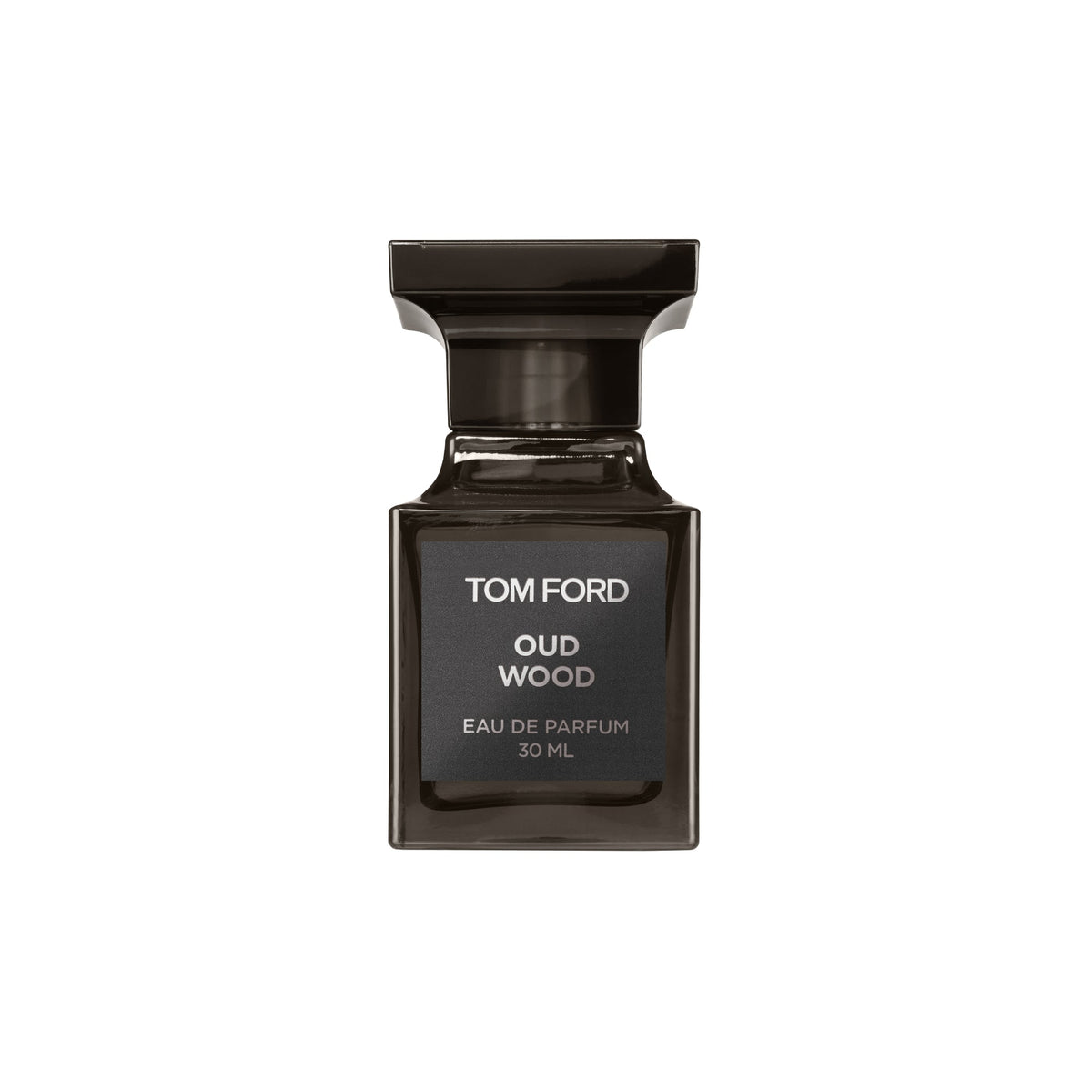 Tom Ford Oud Wood Eau de Parfum 30 ml - volledige flacon op wit