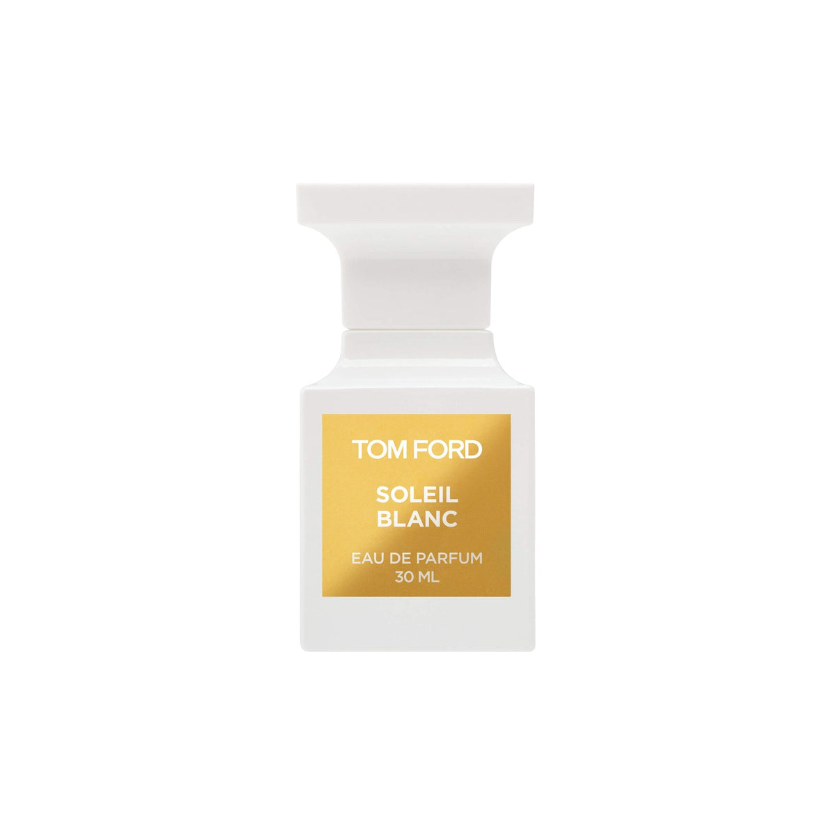 Tom Ford Soleil Blanc Eau de Parfum 30 ml - volledige flacon op wit