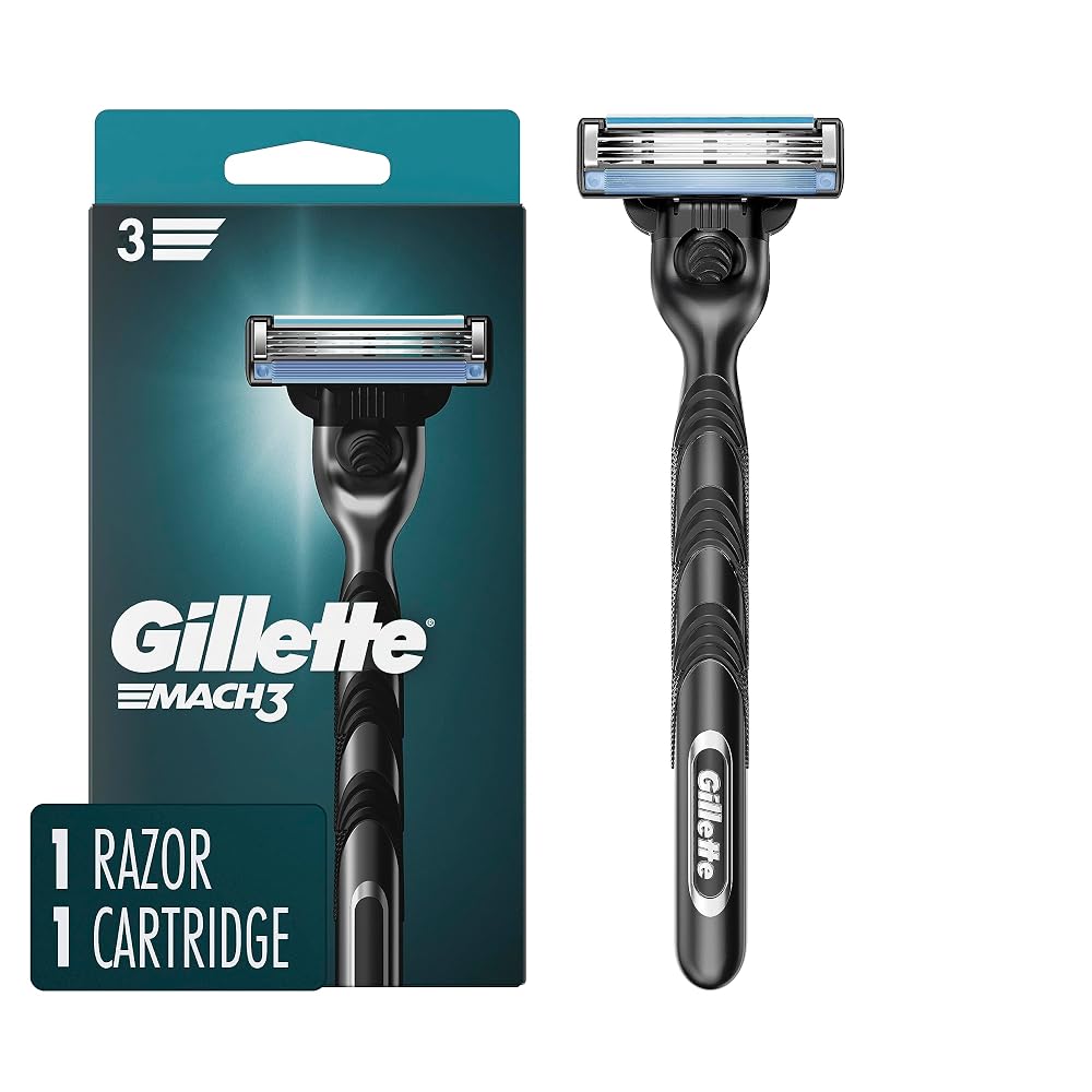 Gillette Mach3 Houder + 1 mesje