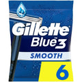 Gillette Blue3 Smooth Wegwerpmesjes 6 stuks
