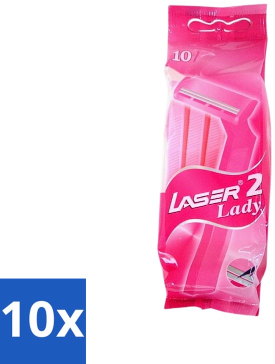 Laser Twin Women Wegwerpmesjes 10 stuks